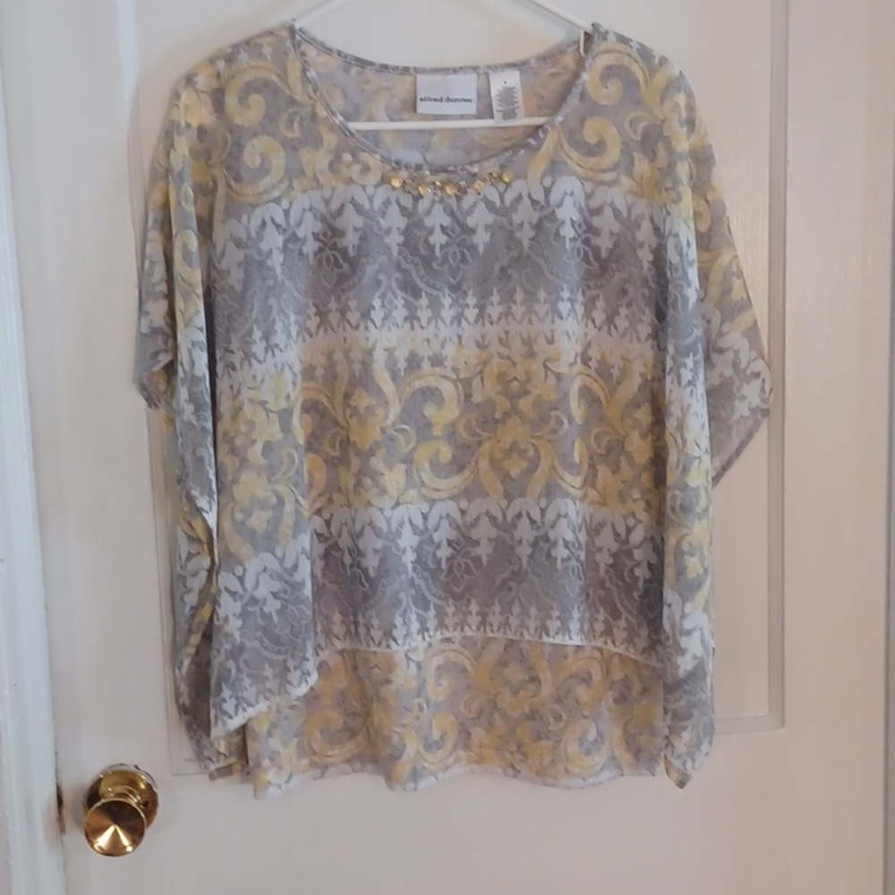 Alfred Dunner top women's size 8